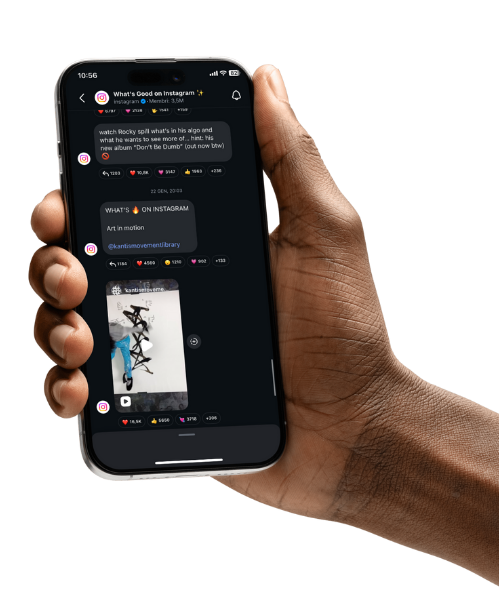 Instagram broadcast channels
