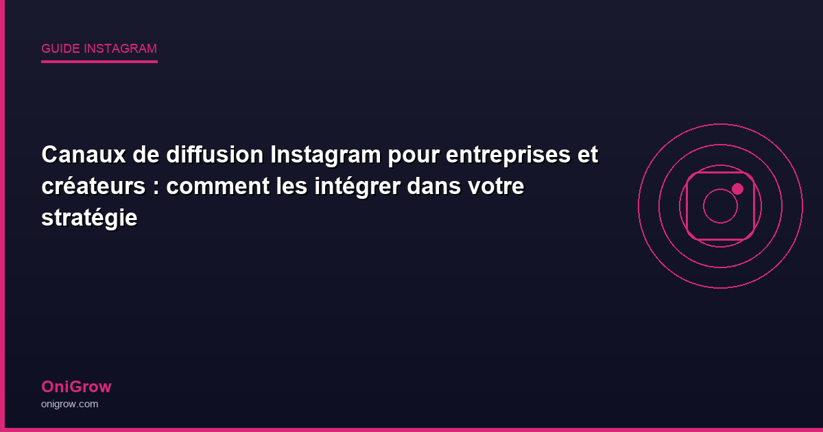 OniGrow Guide Instagram