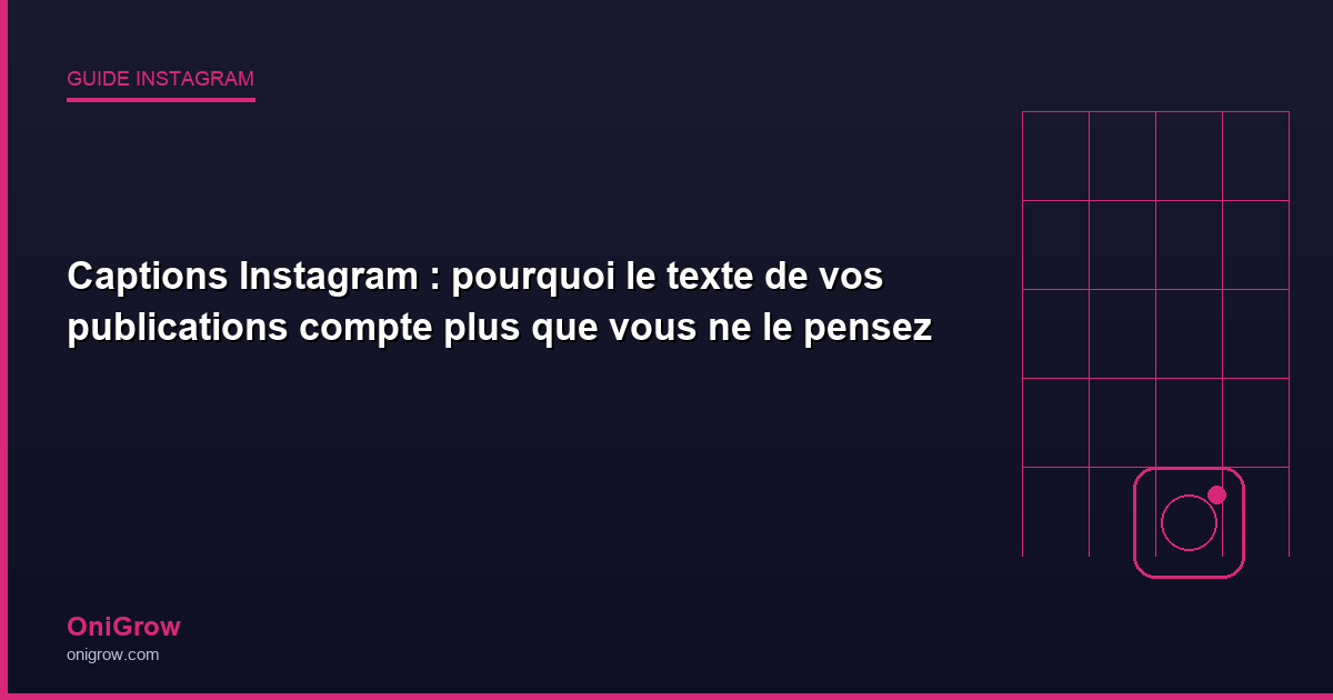 OniGrow Guide Instagram