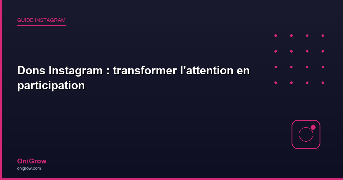 OniGrow Guide Instagram