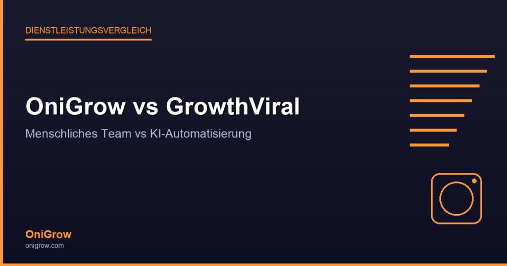 OniGrow vs GrowthViral: menschliches Team vs KI-Automatisierung